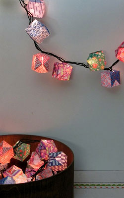 Origami na decoração